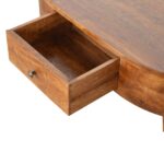 Chestnut Rounded Coffee Table - Image 6
