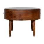 Chestnut Rounded Coffee Table - Image 7