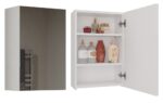 Snowy Pola Slim Cabinet