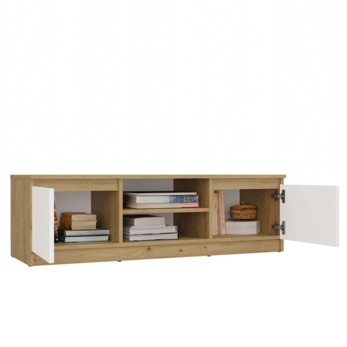 TV Stand Dalton 120 Rustic Oak - Image 2