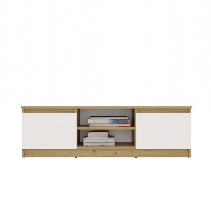 TV Stand Dalton 120 Rustic Oak - Image 3