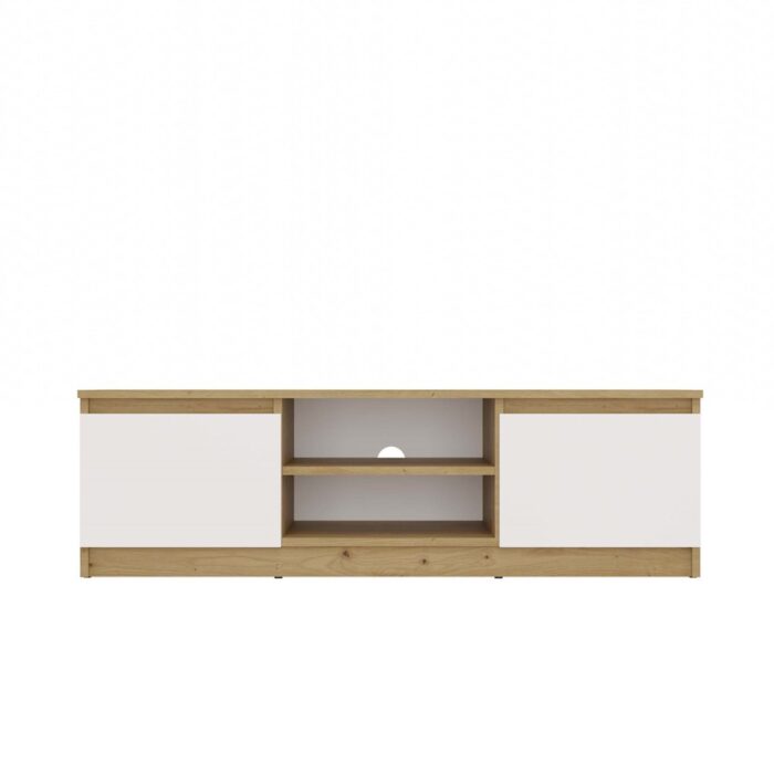 TV Stand Dalton 120 Rustic Oak - Image 5
