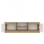 TV Stand Dalton 120 Rustic Oak - Image 6