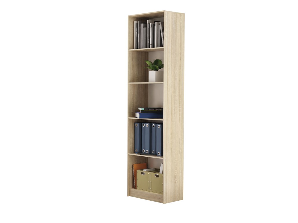 sonoma Onyx R50 Classic Bookcase in Sonoma Oak - Image 3