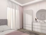 Malwa SS-90 Two-Door Wardrobe in White Matt - Image 2