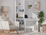 Rosa Minimalist Desk – White - Image 2