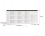 Tallin White Shoe Rack - Image 7