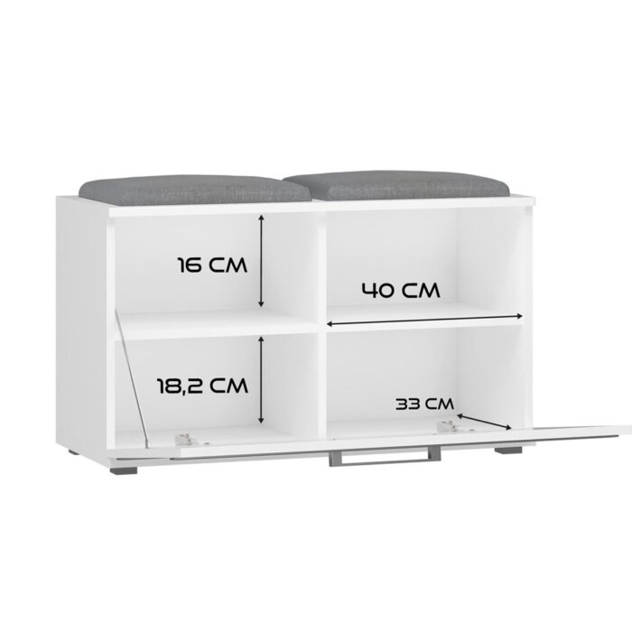 Opira White Shoe Unit - Image 8
