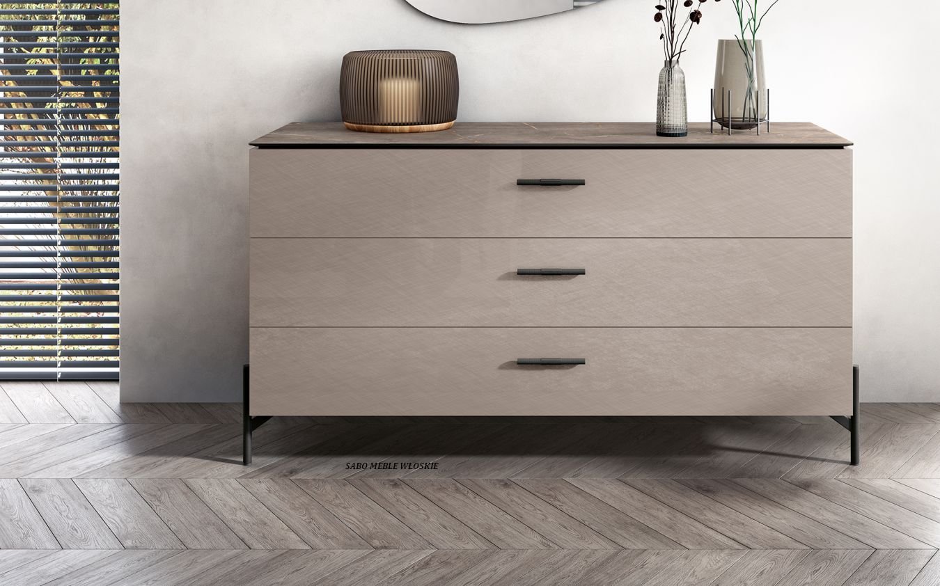 Flexible drawer storage unit with adjustable compartments in contemporary UK home workspace