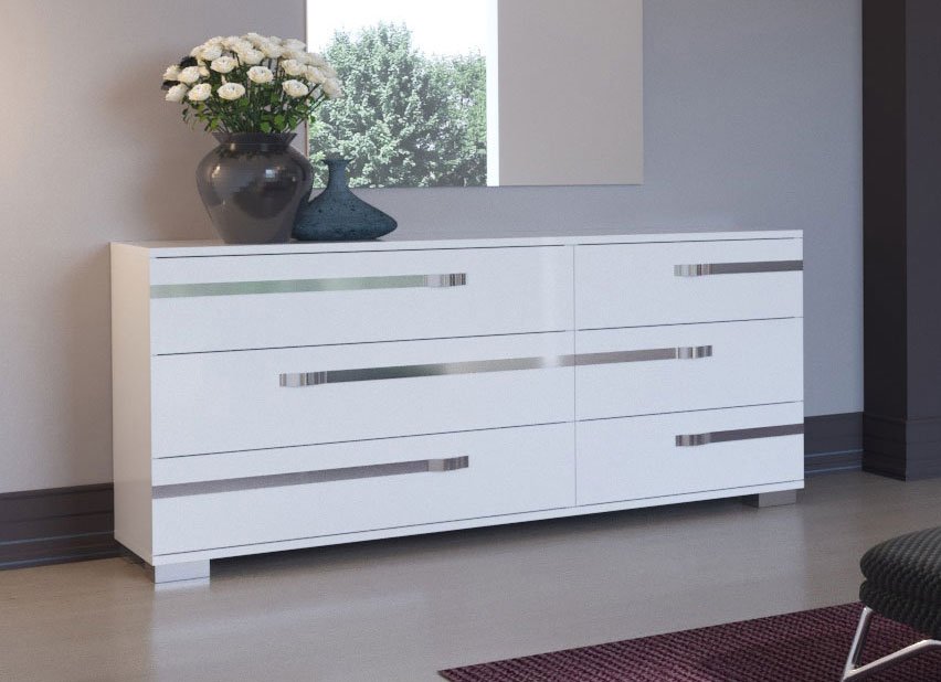 Range of slim tallboy drawers designs for compact bedroom storage at BoxenSpace UK