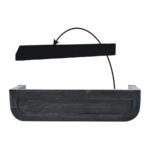 Indira Floating Console Table - Ash Black - Wall Mounted - W90cm - Image 9