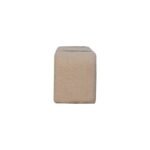 Boucle Bench with Leather Strap 94cm Cream Cotton & Solid Wood - Image 8