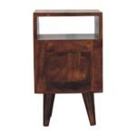 Mini Classic Bedside Table 30cm Compact Solid Mango Wood - Image 8