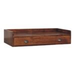 Belmont Wall-Mounted Console Shelf - Chestnut - Floating - W80cm - Image 4