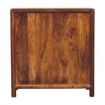 Regency 3-Drawer Chest 75cm Solid Mango Wood Chestnut - Image 7