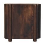 Havana Bedside Table - Cane Rattan Front - Velvet Mocha - W50cm - Image 8