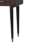 Apollo Loop Console Desk - Velvet Mocha - Mid-Century Style - W90cm - Image 6