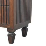 Belmont 2-Drawer Nightstand - Velvet Mocha Finish - Solid Wood - H55cm - Image 6