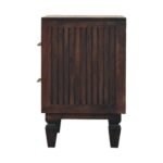 Belmont 2-Drawer Nightstand - Velvet Mocha Finish - Solid Wood - H55cm - Image 7