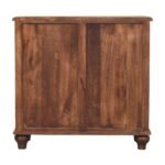 Camille Chest of Drawers - Roasted Almond Finish - Solid Wood - W85cm - Image 8