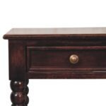 Vienna 1-Drawer Nightstand - Winewood Oak Finish - Solid Wood - H60cm - Image 3
