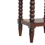 Vienna 1-Drawer Nightstand - Winewood Oak Finish - Solid Wood - H60cm - Image 6