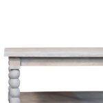 Barclay Square Coffee Table 80cm Solid Mango Wood Acid Wash - Image 3