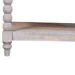 Barclay Square Coffee Table 80cm Solid Mango Wood Acid Wash - Image 5