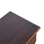 Turned Leg Occasional Table - Solid Mango Wood - Hallway - W60cm - Image 4