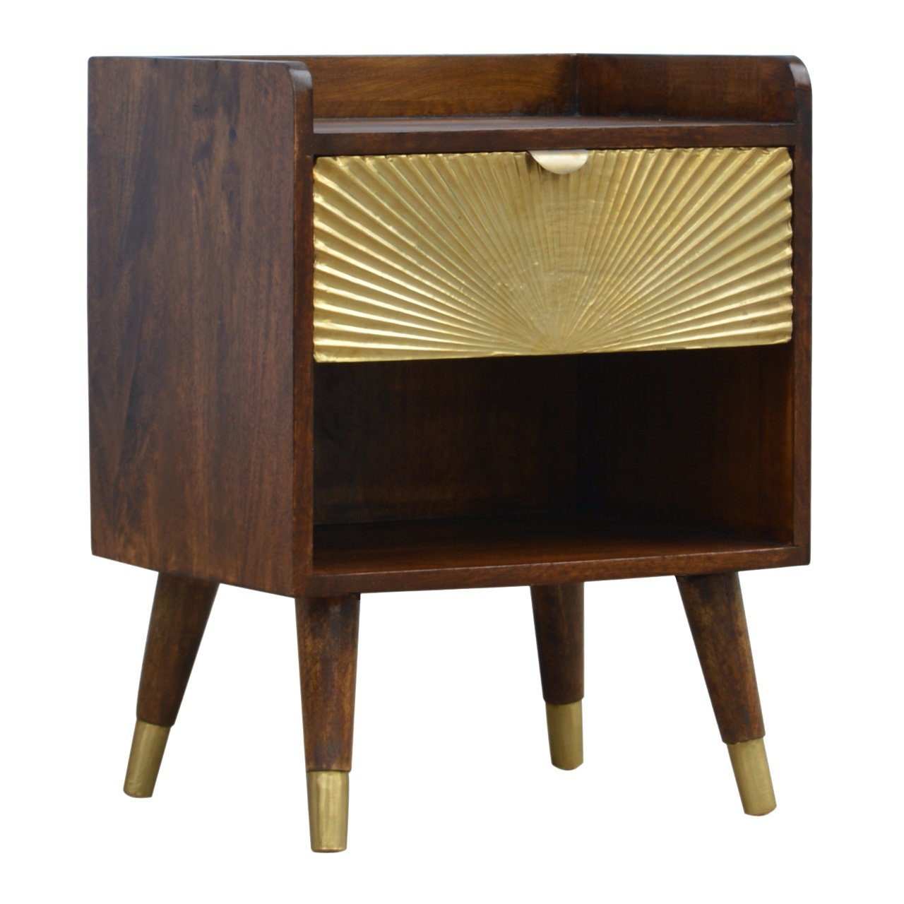 products-in533-3.jpg Manila Gold One Drawer Bedside - Image 1