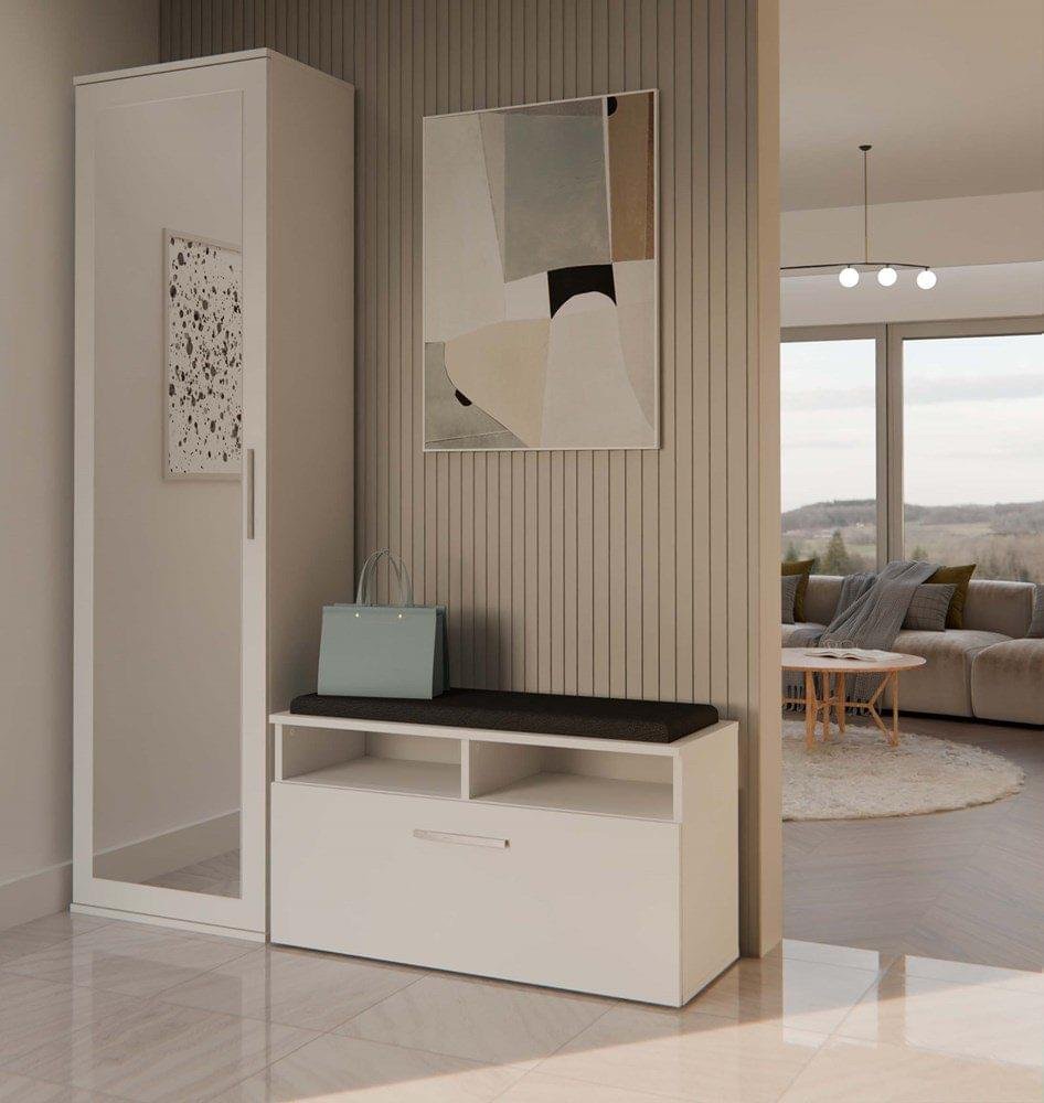 Lumino White Wardrobe - Image 1