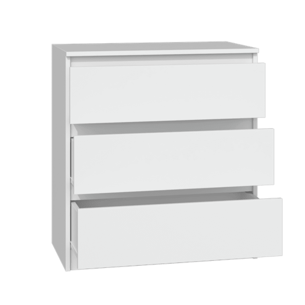 Malwa M3 Chest of Drawers - White - Image 2